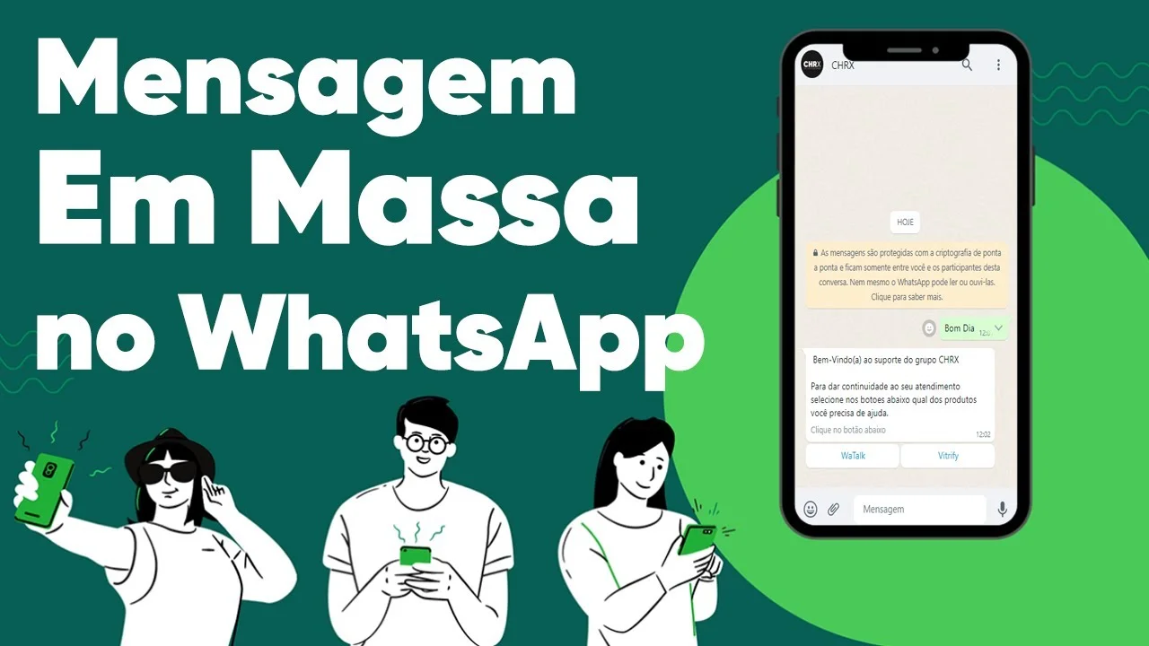 Enviar mensagem WhatsApp em Massa